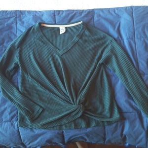 Anthropologie dressy waffle shirt